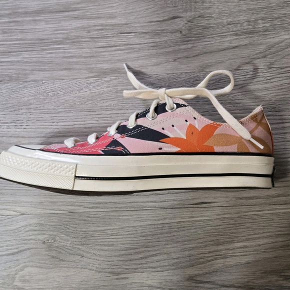 Converse Chuck 70 Low Floral Print Canvas Sneaker Size 9 Colorful Streetwear NEW - Picture 7 of 10